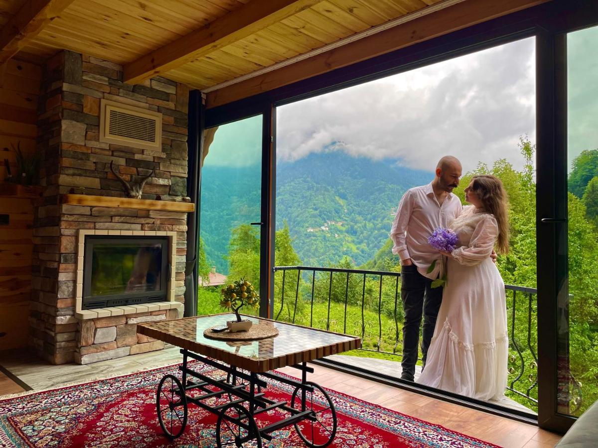 Riona Dag Evleri Çamlıhemşin Exterior foto
