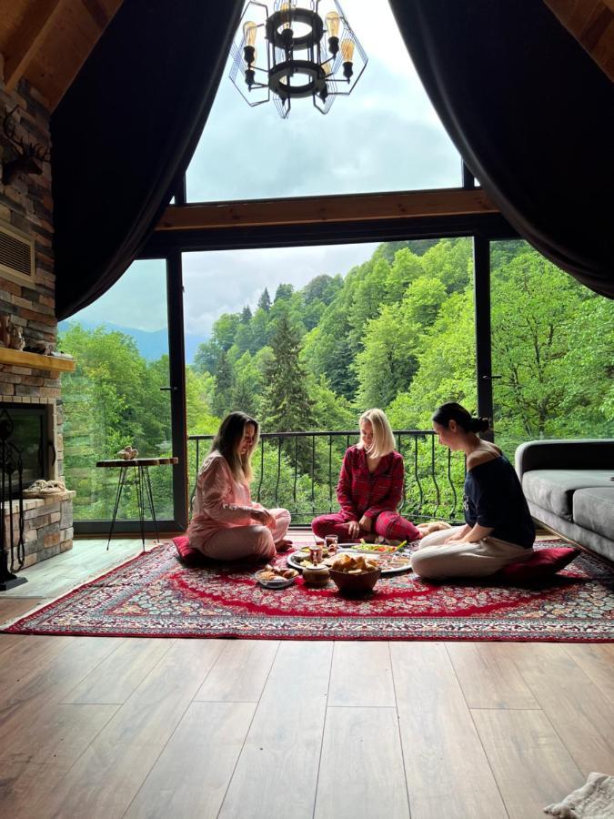 Riona Dag Evleri Çamlıhemşin Exterior foto